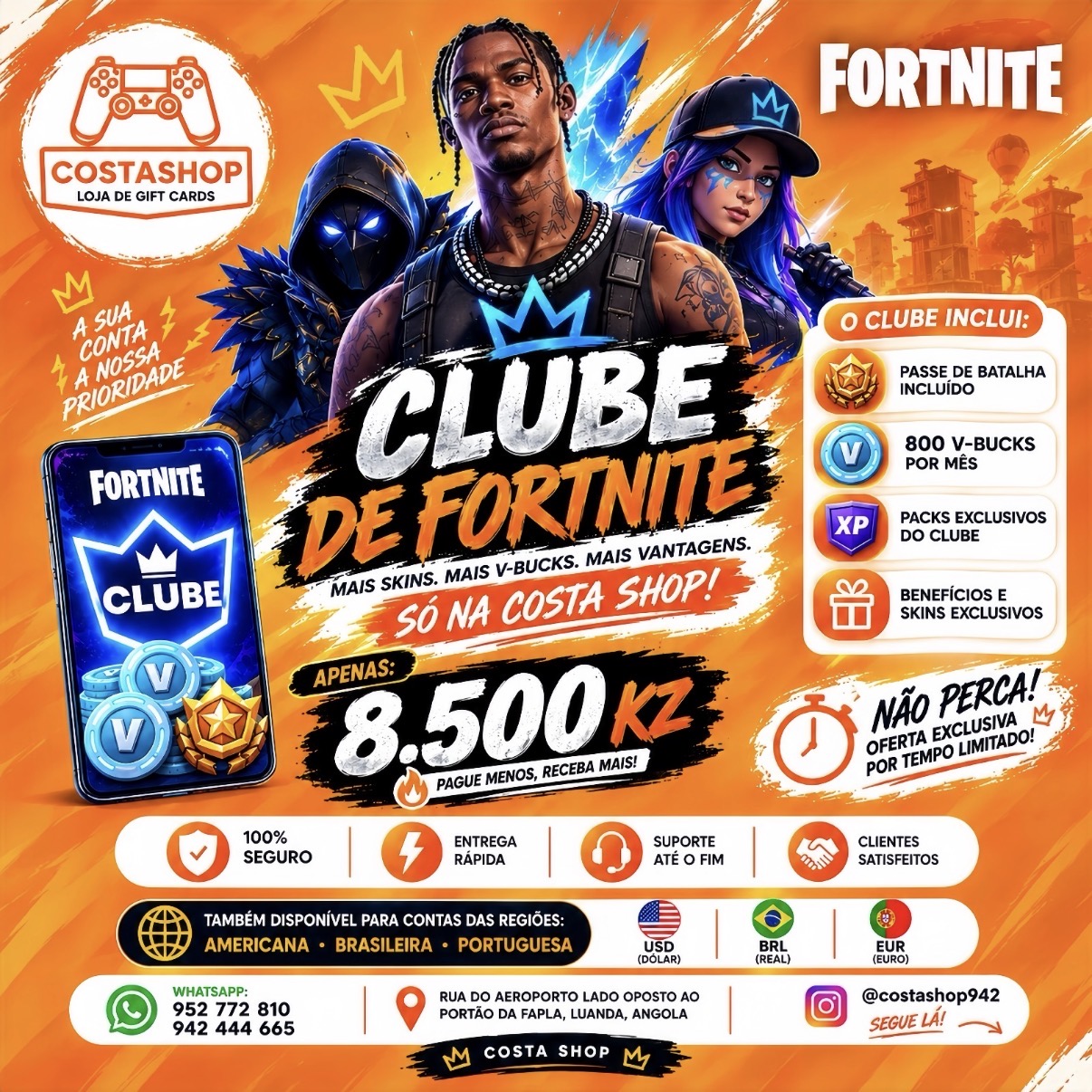 Clube Fortnite